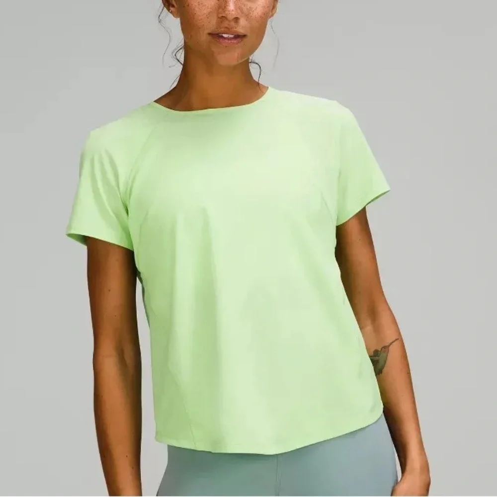 Lululemon Lightweight Stretch Running Short Sleeve Shirt